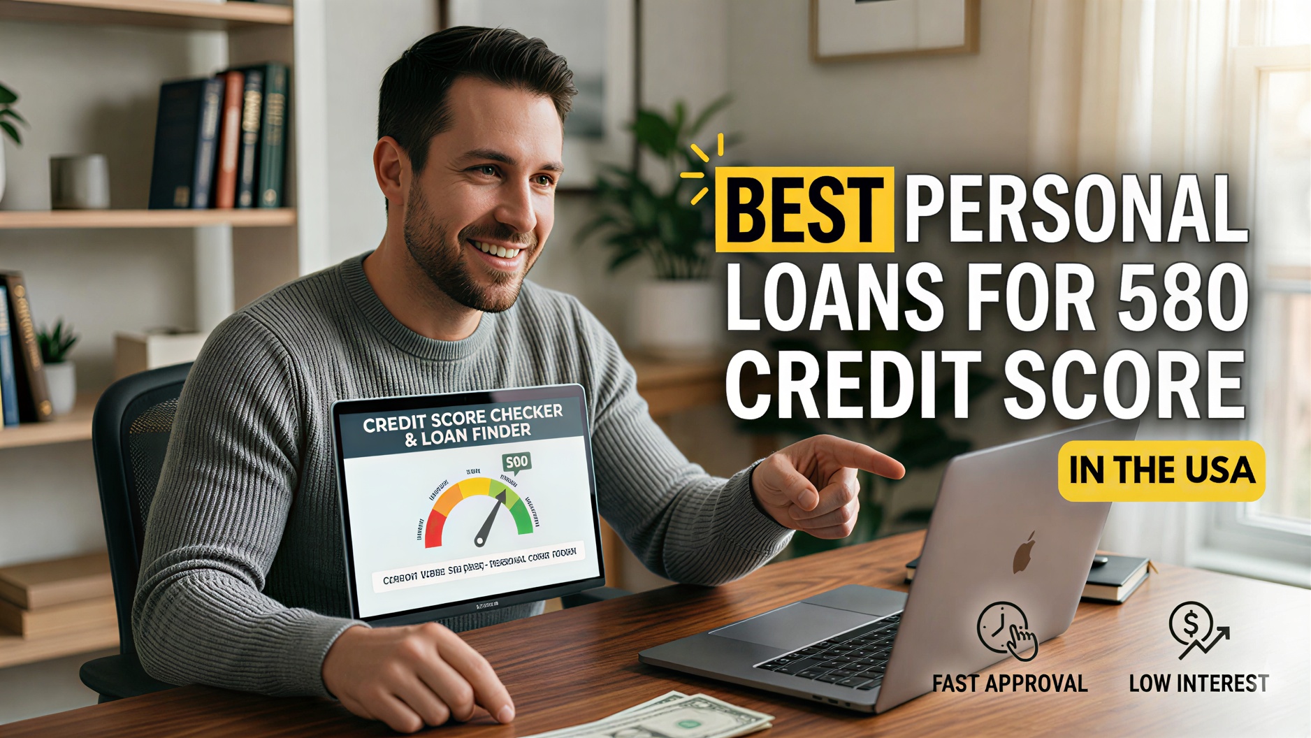 Best Personal Loans for 580 Credit Score in 2026