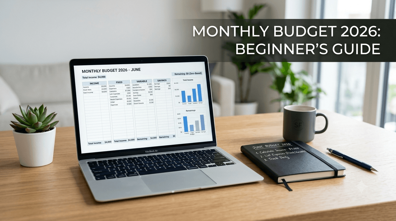 How to Create a Monthly Budget: Beginner’s Guide for 2026